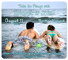 Feet Save the Date